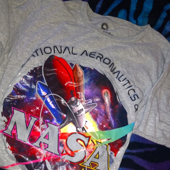 Akademiks Other - LAST CHANCE SALE ONLY $8"Akademiks" NASA Short Sleeve Tee (Gray) Small